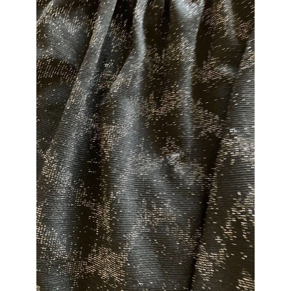 Anthropologie Carly Shimmer Top Blouse Sleeveless Black Size Small NWT Ret $78 - Picture 8 of 10